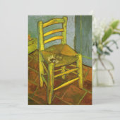 Vincent van Gogh - Vincent's Chair mit Seiner Pipe (Stehend Vorderseite)