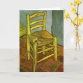 Vincent van Gogh - Vincent's Chair mit Seiner Pipe Karte (Gelbe Blume)