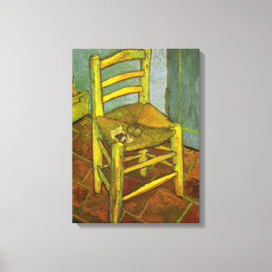 Vincent van Gogh - Vincent's Chair mit Seiner Pipe Leinwanddruck