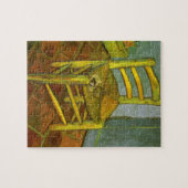 Vincent van Gogh - Vincent's Chair mit Seiner Pipe Puzzle (Horizontal)