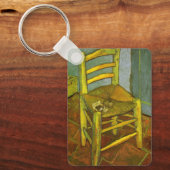 Vincent van Gogh - Vincent's Chair mit Seiner Pipe Schlüsselanhänger (Vorderseite)