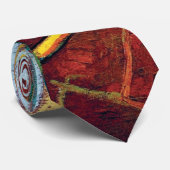 Vincent Van Gogh - Vincent's Chair with Pipe Krawatte (Gerollt)