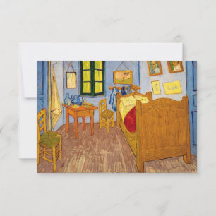 Vincent van Gogh - Vincents Schlafzimmer in Arles Dankeskarte