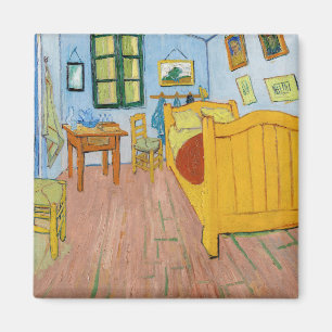 Vincent Van Gogh - Vincents Schlafzimmer in Arles Magnet
