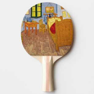 Vincent van Gogh - Vincents Schlafzimmer in Arles Tischtennis Schläger