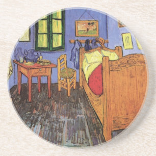 Vincent van Gogh - Vincents Schlafzimmer in Arles Untersetzer
