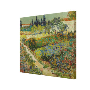 Vincent Van Gogh Vintag Garden at Arles Leinwanddruck