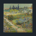 Vincent Van Gogh Vintag Garden at Arles Magnet<br><div class="desc">Ein bezaubernder Ausdruck von "Garten bei Arles", ein Öl auf Leinwand, das 1888 von Vincent van Gogh entworfen wurde. Vincent van Gogh (1853 - 1890) war ein niederländischer postimpressionistischer Maler, der in etwas mehr als einem Jahrzehnt etwa 2.100 Gemälde schuf, darunter etwa 860 Ölgemälde, von denen die meisten in den...</div>
