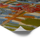 Vincent Van Gogh Vintag Garden at Arles Poster (Ecke)