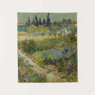 Vincent Van Gogh Vintag Garden at Arles Wandteppich