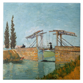 Vincent Van Gogh Vintag Langlois Bridge bei Arles Fliese