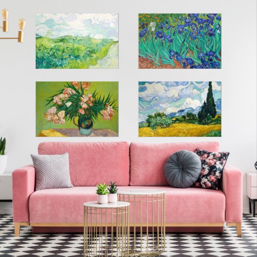 Vincent Van Gogh Vintag Masterpiece Bilderwand Sets (Wohnzimmer)