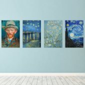 Vincent Van Gogh Vintag Masterpiece Bilderwand Sets (Holzboden)