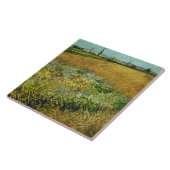 Vincent Van Gogh Vintag Wheatfield Fliese (Seite)