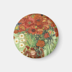 Vincent Van Gogh Vintage Florale Stillleben Gänseb Magnet