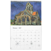 Vincent van Gogh, Vintager Post-Impressionismus Kalender (Feb 2027)