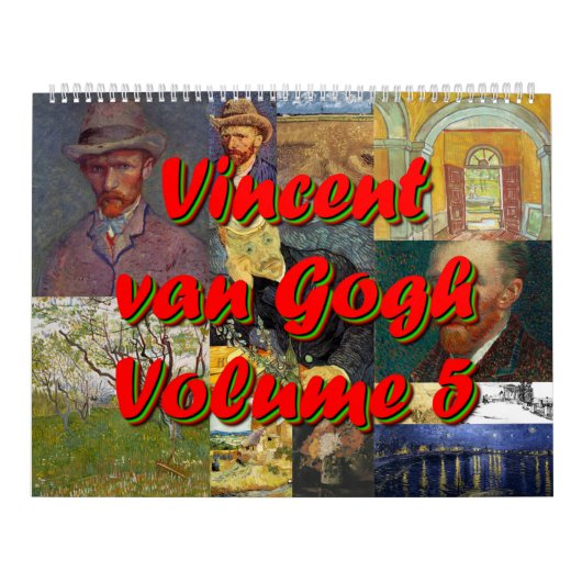 Vincent Van Gogh Volume 5 Kalender (Titelbild)