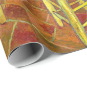 Vincent Van Gogh Vorsitzender mit Pipe Geschenkpapier (Rolleneckpunkt)