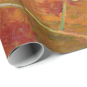 Vincent Van Gogh Vorsitzender mit Pipe Geschenkpapier (Rolleneckpunkt)