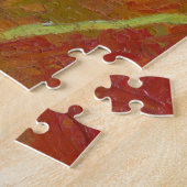 Vincent Van Gogh Vorsitzender mit Pipe Puzzle (Seite)