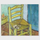 Vincent van Gogh - Vorsitzender von Van Gogh Geschenkpapier (Flach)