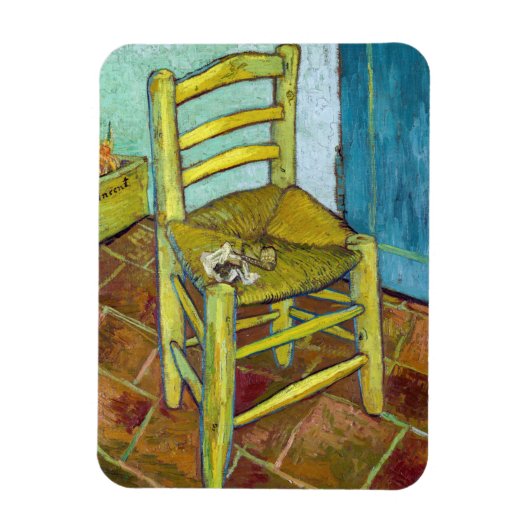 Vincent van Gogh - Vorsitzender von Van Gogh Magnet (Vertikal)
