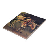 Vincent Van Gogh - Warenkorb mit rotem und weißem  Fliese (Seite)