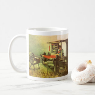 Vincent van Gogh Weberin nach links gewandt Spinnr Kaffeetasse