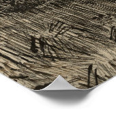 Vincent van Gogh - Weeping Tree Poster (Ecke)