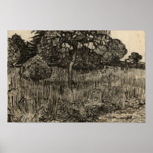 Vincent van Gogh - Weeping Tree Poster