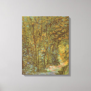 Vincent van Gogh - Weg im Wald Leinwanddruck