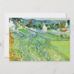 Vincent van Gogh - Weinberge in Auvers Dankeskarte