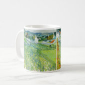 Vincent van Gogh - Weinberge in Auvers Kaffeetasse (Vorderseite Links)