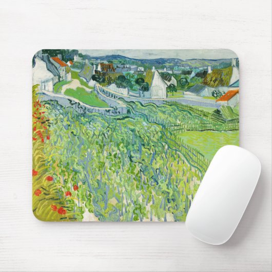 Vincent van Gogh - Weinberge in Auvers Mousepad (Mit Mouse)