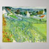 Vincent van Gogh - Weinberge in Auvers Poster (Vorne)