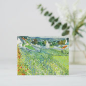 Vincent van Gogh - Weinberge in Auvers Postkarte (Stehend Vorderseite)