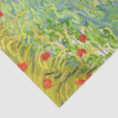 Vincent van Gogh - Weinberge in Auvers Seidenpapier (Detail)