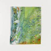 Vincent van Gogh - Weinberge in Auvers Wandteppich (Vorderseite)