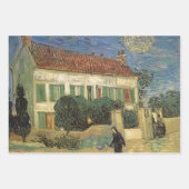 Vincent van Gogh - Weißes Haus in der Nacht Geschenkpapier Set (Vorderseite 2)