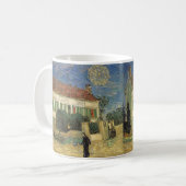 Vincent van Gogh - Weißes Haus in der Nacht Kaffeetasse (Vorderseite Links)