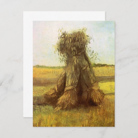 Vincent van Gogh - Weizenblätter (Vorne/Hinten)