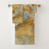 Vincent van Gogh - Weizenblätter Badhandtuch Set (Insitu)