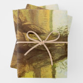 Vincent van Gogh - Weizenblätter Geschenkpapier Set (Beispiel)