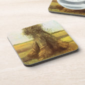 Vincent van Gogh - Weizenblätter Getränkeuntersetzer (Linke Seite)