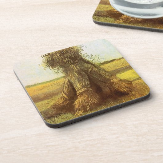 Vincent van Gogh - Weizenblätter Getränkeuntersetzer (Linke Seite)