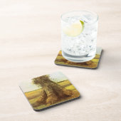 Vincent van Gogh - Weizenblätter Getränkeuntersetzer (Rechte Seite)