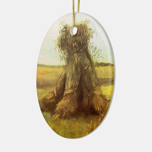 Vincent van Gogh - Weizenblätter Keramikornament (Links)