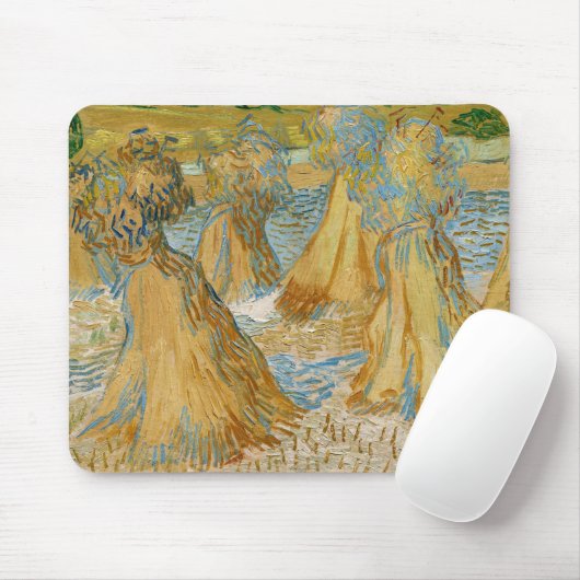 Vincent van Gogh - Weizenblätter Mousepad (Mit Mouse)
