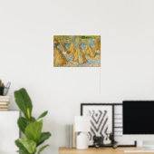 Vincent van Gogh - Weizenblätter Poster (Heimbüro)
