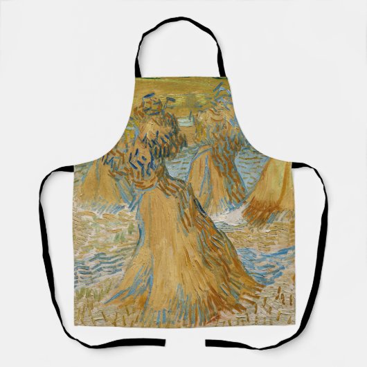 Vincent van Gogh - Weizenblätter Schürze (Vorderseite)